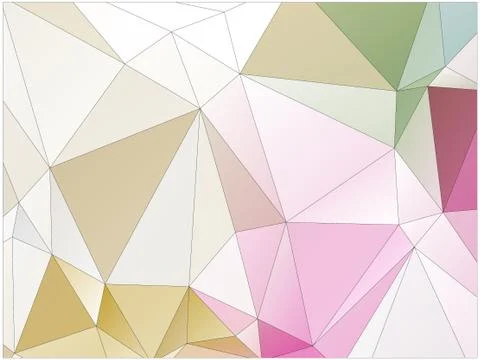 Abstract geometric pattern composed of triangular polygons 스톡 일러스트