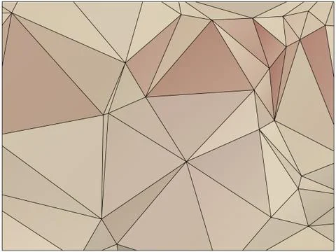 Abstract geometric pattern composed of triangular polygons Illustrazione stock