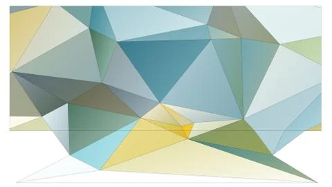 Abstract geometric pattern composed of triangular polygons 스톡 일러스트