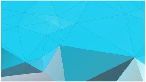 Abstract geometric pattern composed of triangular polygons イラスト素材