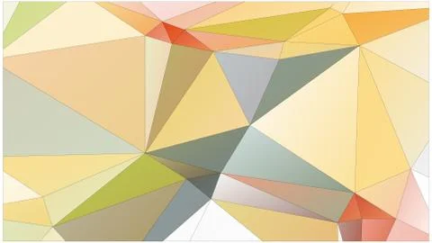 Abstract geometric pattern composed of triangular polygons Stock Illustration