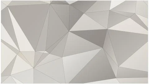 Abstract geometric pattern composed of triangular polygons イラスト素材