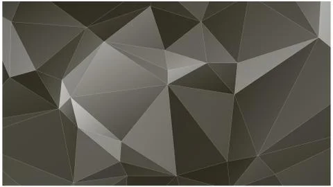 Abstract geometric pattern composed of triangular polygons Stock Illustration