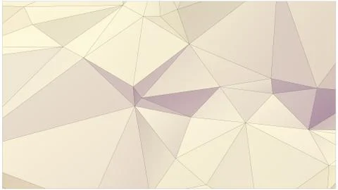 Abstract geometric pattern composed of triangular polygons 库存插图