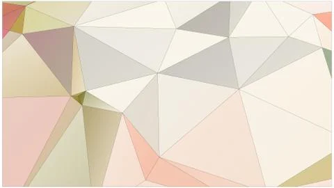 Abstract geometric pattern composed of triangular polygons 库存插图