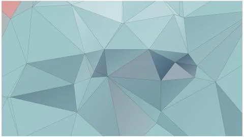 Abstract geometric pattern composed of triangular polygons 库存插图