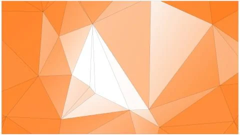 Abstract geometric pattern composed of triangular polygons 库存插图