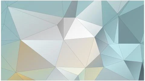 Abstract geometric pattern composed of triangular polygons イラスト素材