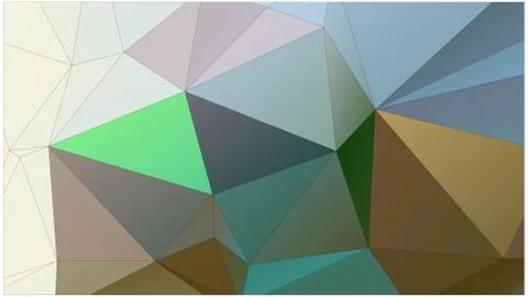 Abstract geometric pattern composed of triangular polygons Illustrazione stock