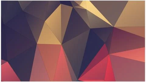 Abstract geometric pattern composed of triangular polygons 스톡 일러스트