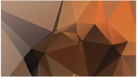 Abstract geometric pattern composed of triangular polygons イラスト素材