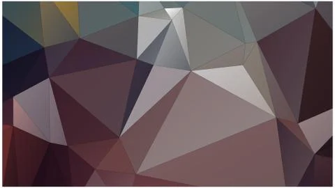 Abstract geometric pattern composed of triangular polygons Stockillustratie