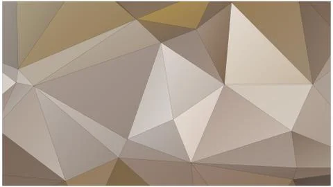 Abstract geometric pattern composed of triangular polygons Stock Illustration