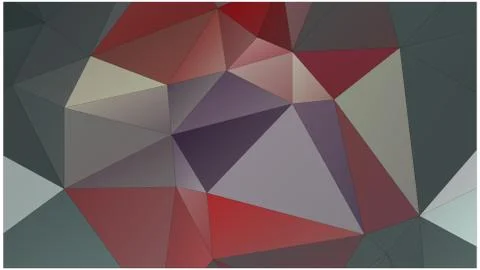 Abstract geometric pattern composed of triangular polygons イラスト素材