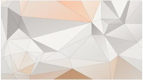 Abstract geometric pattern composed of triangular polygons Stockillustratie