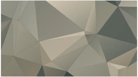 Abstract geometric pattern composed of triangular polygons Illustrazione stock