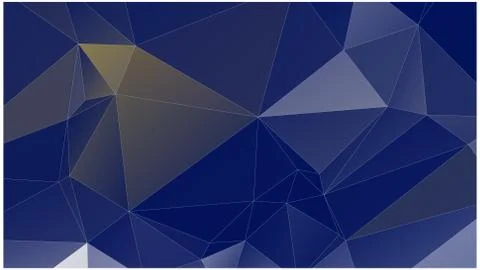 Abstract geometric pattern composed of triangular polygons Illustrazione stock