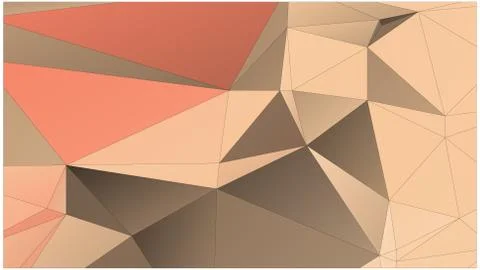 Abstract geometric pattern composed of triangular polygons Stockillustratie