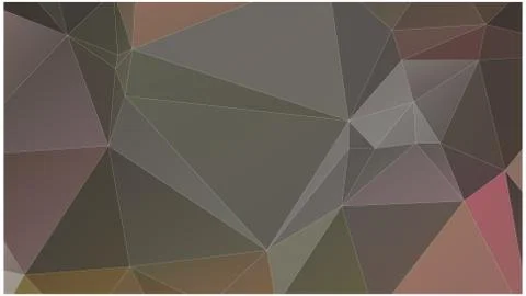 Abstract geometric pattern composed of triangular polygons Stock Illustration