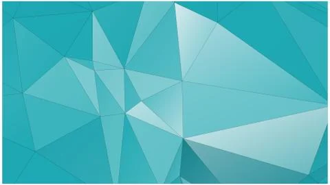 Abstract geometric pattern composed of triangular polygons Illustrazione stock