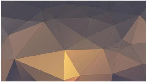 Abstract geometric pattern composed of triangular polygons Stockillustratie