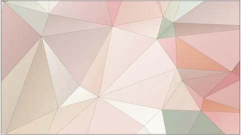 Abstract geometric pattern composed of triangular polygons Illustrazione stock