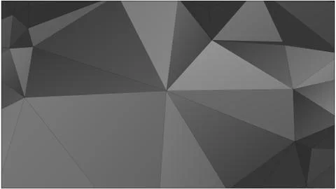 Abstract geometric pattern composed of triangular polygons Stock Illustration