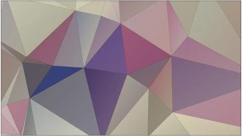 Abstract geometric pattern composed of triangular polygons 스톡 일러스트