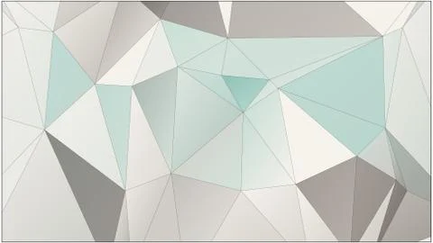 Abstract geometric pattern composed of triangular polygons Stock Illustration