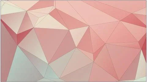 Abstract geometric pattern composed of triangular polygons 스톡 일러스트