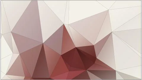 Abstract geometric pattern composed of triangular polygons Illustrazione stock