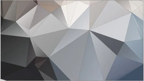 Abstract geometric pattern composed of triangular polygons イラスト素材