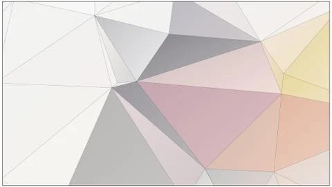 Abstract geometric pattern composed of triangular polygons Stock Illustration