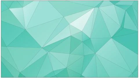 Abstract geometric pattern composed of triangular polygons Stock Illustration