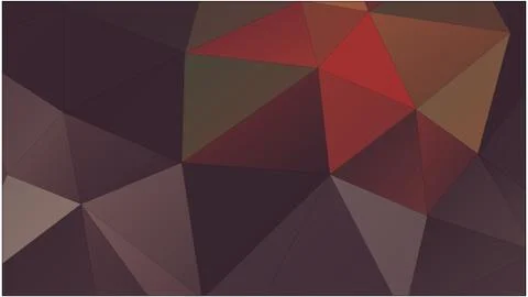 Abstract geometric pattern composed of triangular polygons Illustrazione stock