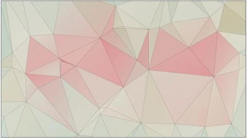 Abstract geometric pattern composed of triangular polygons Stock Illustration
