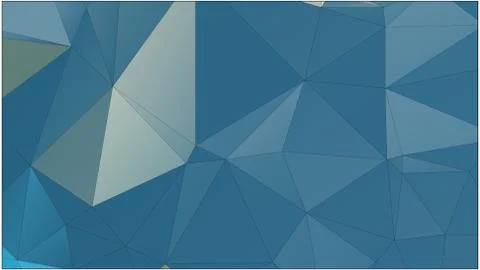 Abstract geometric pattern composed of triangular polygons Illustrazione stock