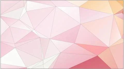 Abstract geometric pattern composed of triangular polygons Stockillustratie