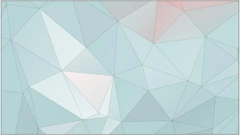 Abstract geometric pattern composed of triangular polygons Stock Illustration