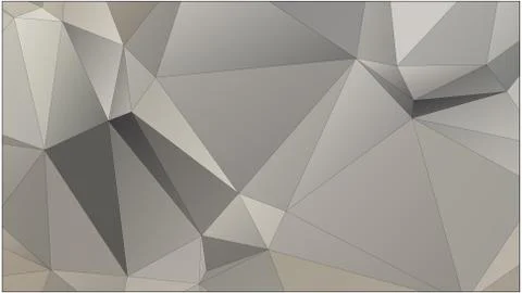 Abstract geometric pattern composed of triangular polygons Illustrazione stock