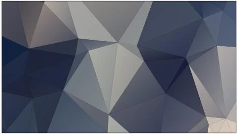 Abstract geometric pattern composed of triangular polygons Stockillustratie