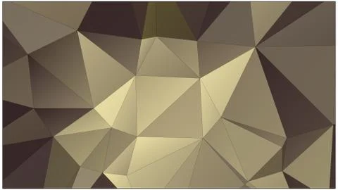 Abstract geometric pattern composed of triangular polygons Stockillustratie