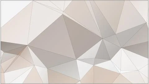 Abstract geometric pattern composed of triangular polygons Stock Illustration