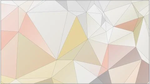Abstract geometric pattern composed of triangular polygons Stock Illustration