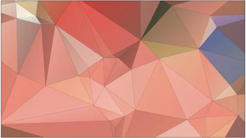 Abstract geometric pattern composed of triangular polygons 스톡 일러스트