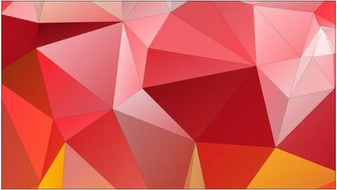 Abstract geometric pattern composed of triangular polygons Stockillustratie