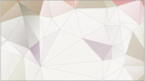Abstract geometric pattern composed of triangular polygons Stock Illustration