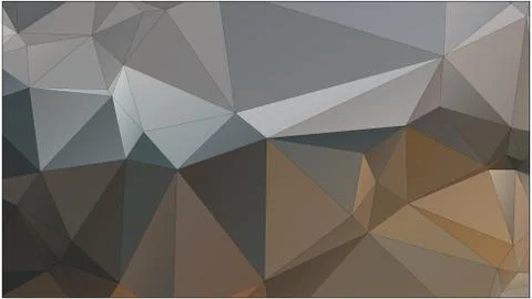 Abstract geometric pattern composed of triangular polygons Illustrazione stock