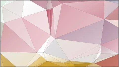 Abstract geometric pattern composed of triangular polygons Stockillustratie