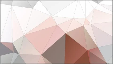 Abstract geometric pattern composed of triangular polygons Stock Illustration